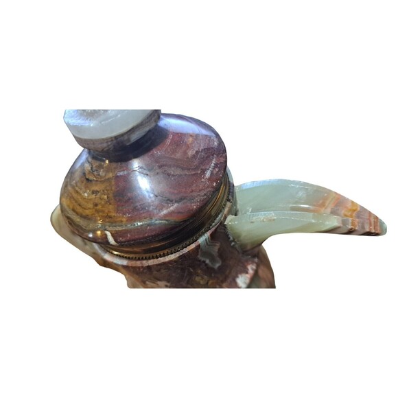 Vintage Stone Tea Pot, Sake, Espresso Pot with 6 cups Beautiful Unique READ - Picture 12 of 16